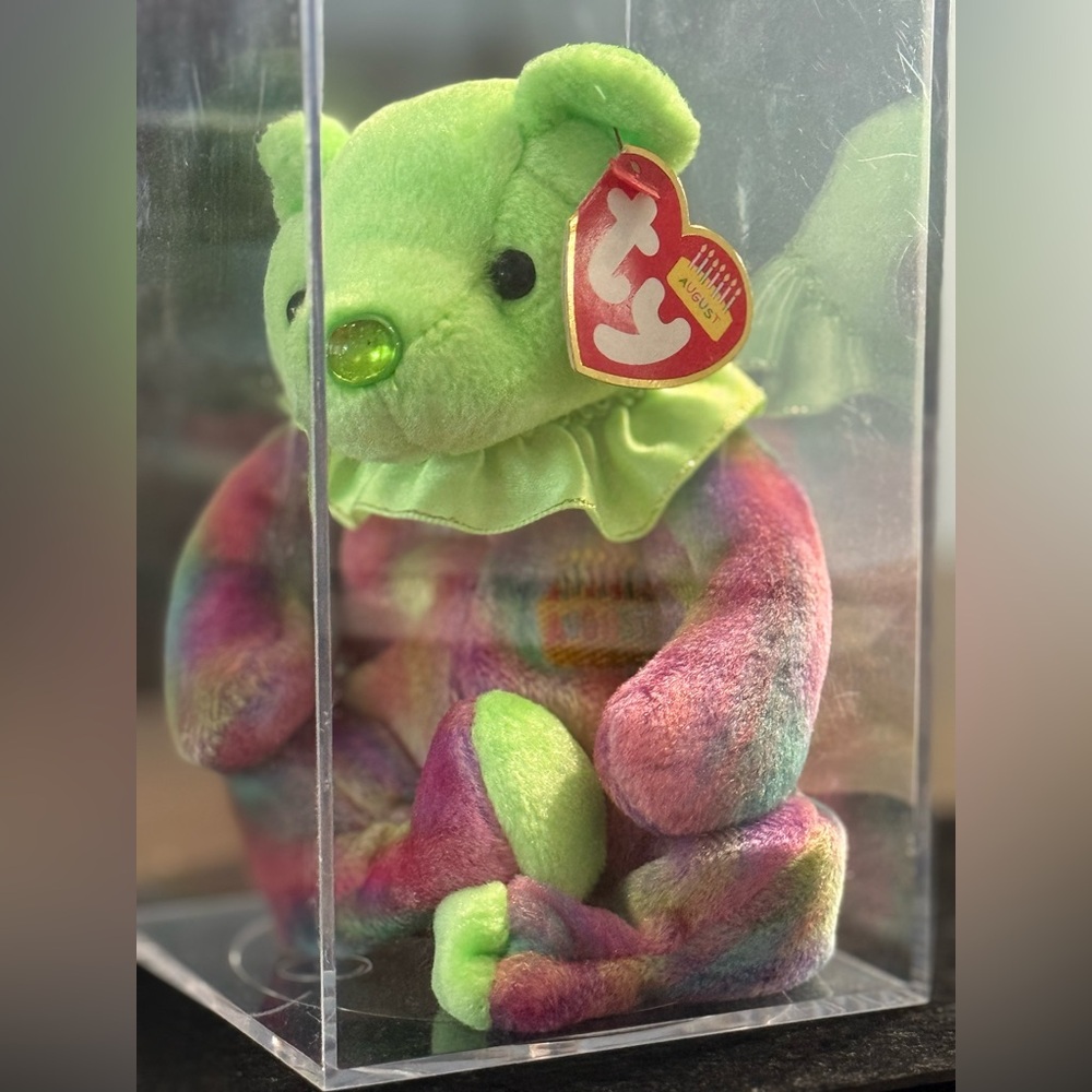 Ty Beanie Baby August Bear